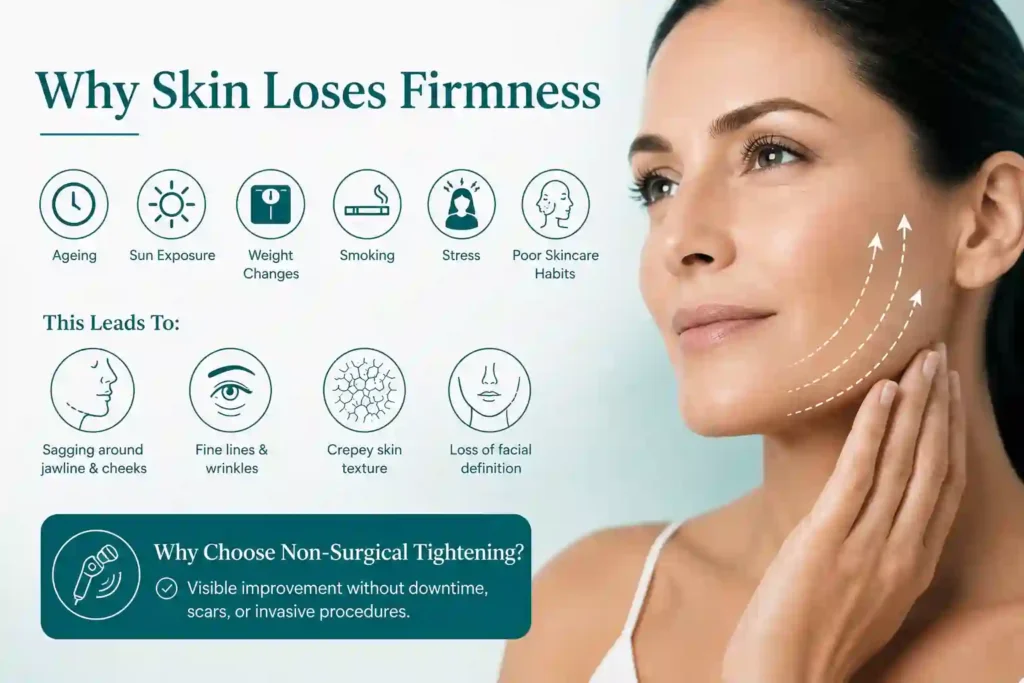What Makes Skin Lose Firmness and Why Do People Seek Non-Surgical Tightening Shropshire ?